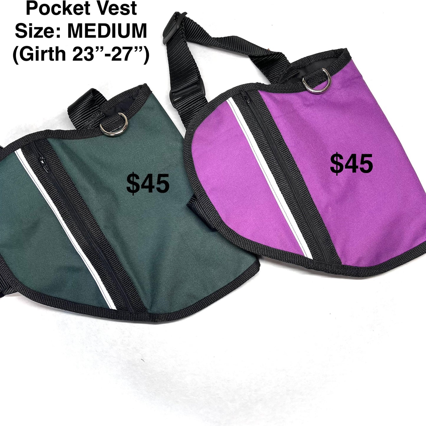 Clearance Premade Pocket Vests - Size MEDIUM