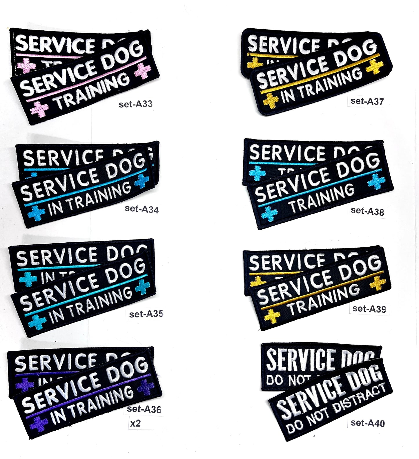 Clearance Long Pair Set Patches