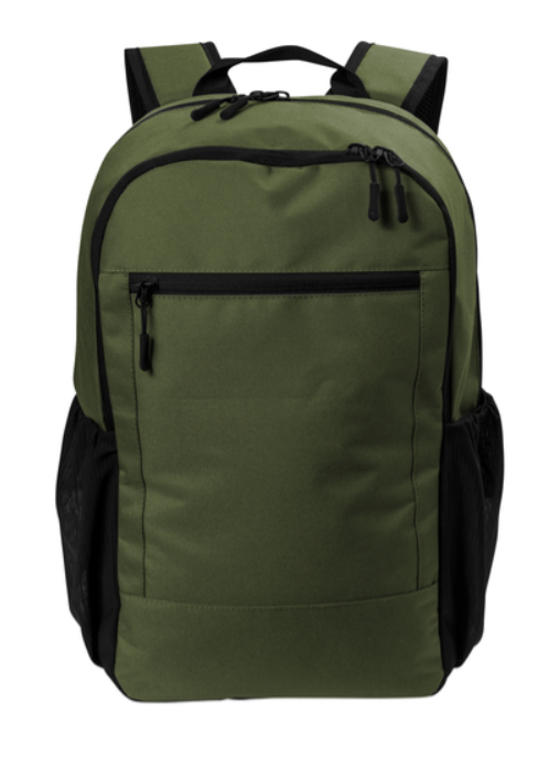 Backpack with Laptop and Side Pockets Custom Embroidered with Your Text/Logo