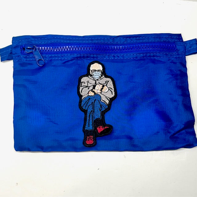 Bernie Mittens Embroidered Iron On Patch