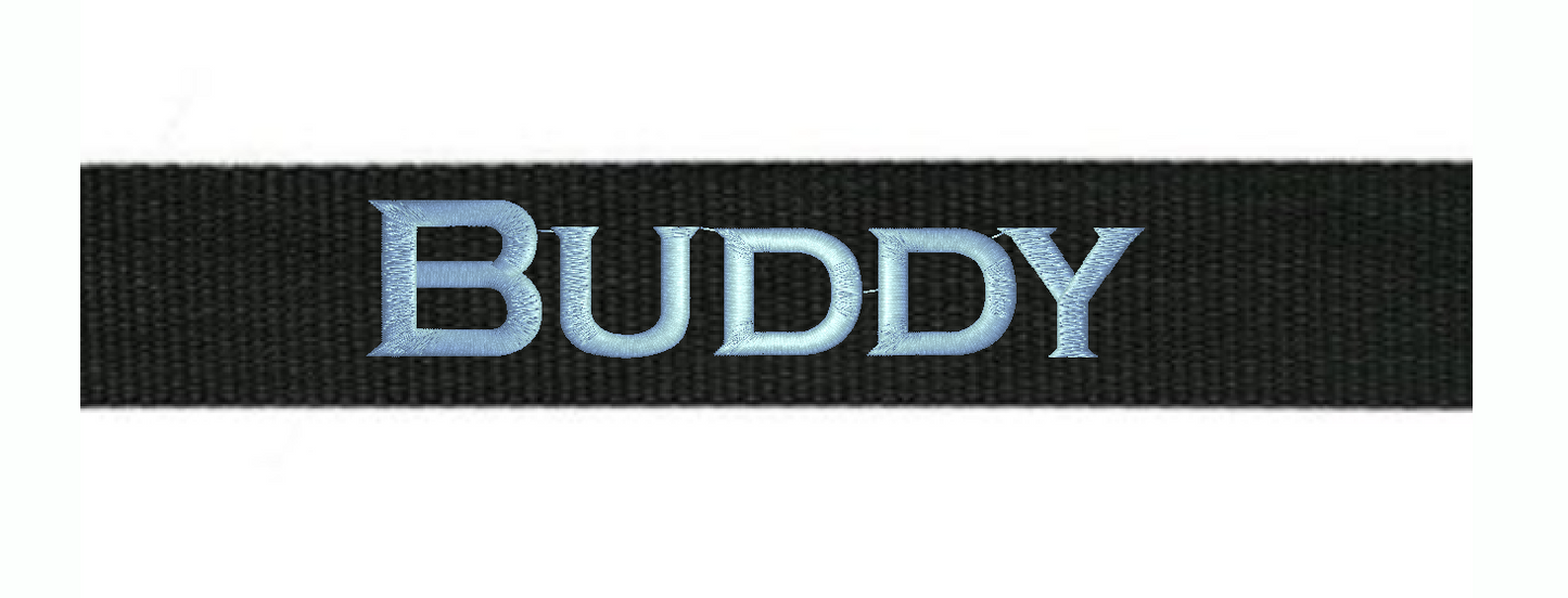 Custom Embroidered Dog Collar