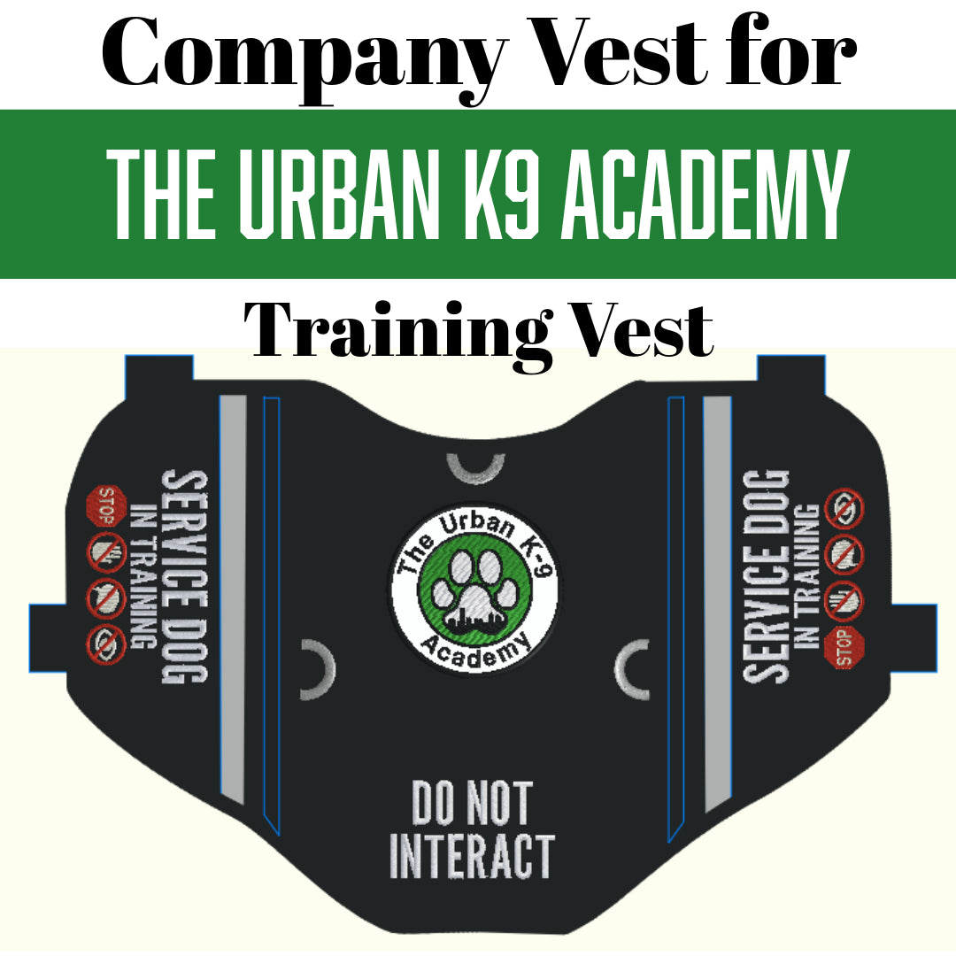 k9 dog gear Custom Company Program Training Dog Vest for The Urban K9 Academy – River Dog Gear
