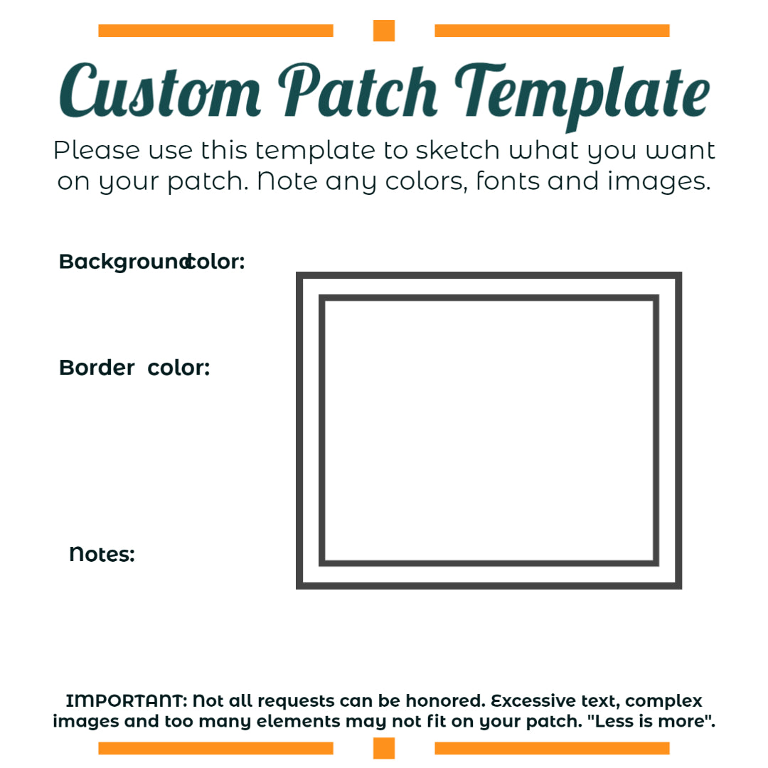 Custom Patch - Rectangle