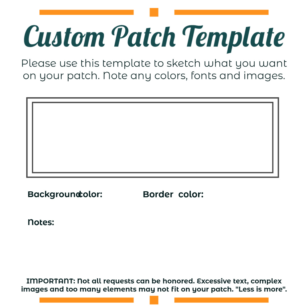 Custom Patch - Rectangle