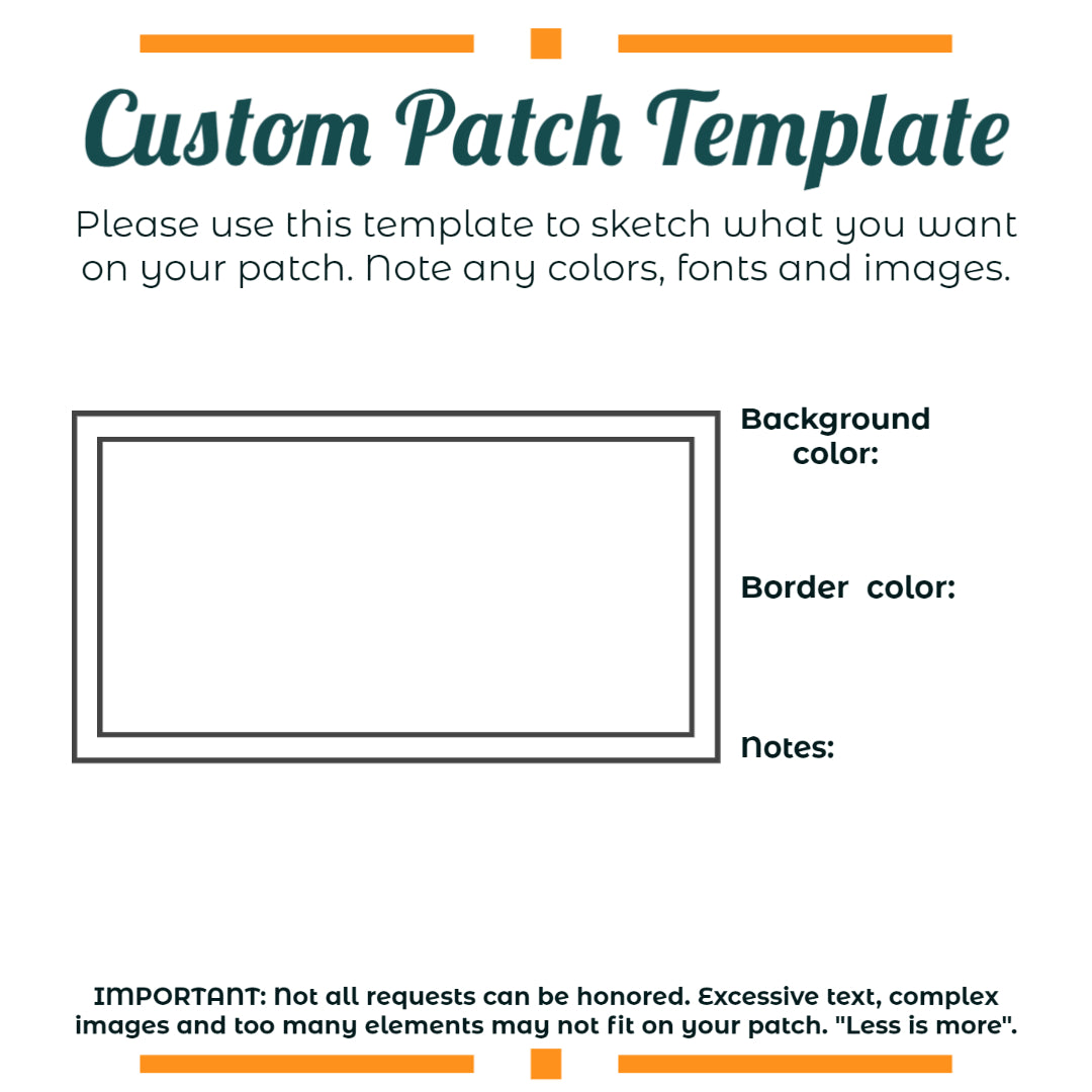 Custom Patch - Rectangle