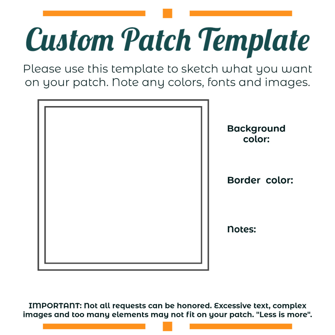 Custom Patch - Square