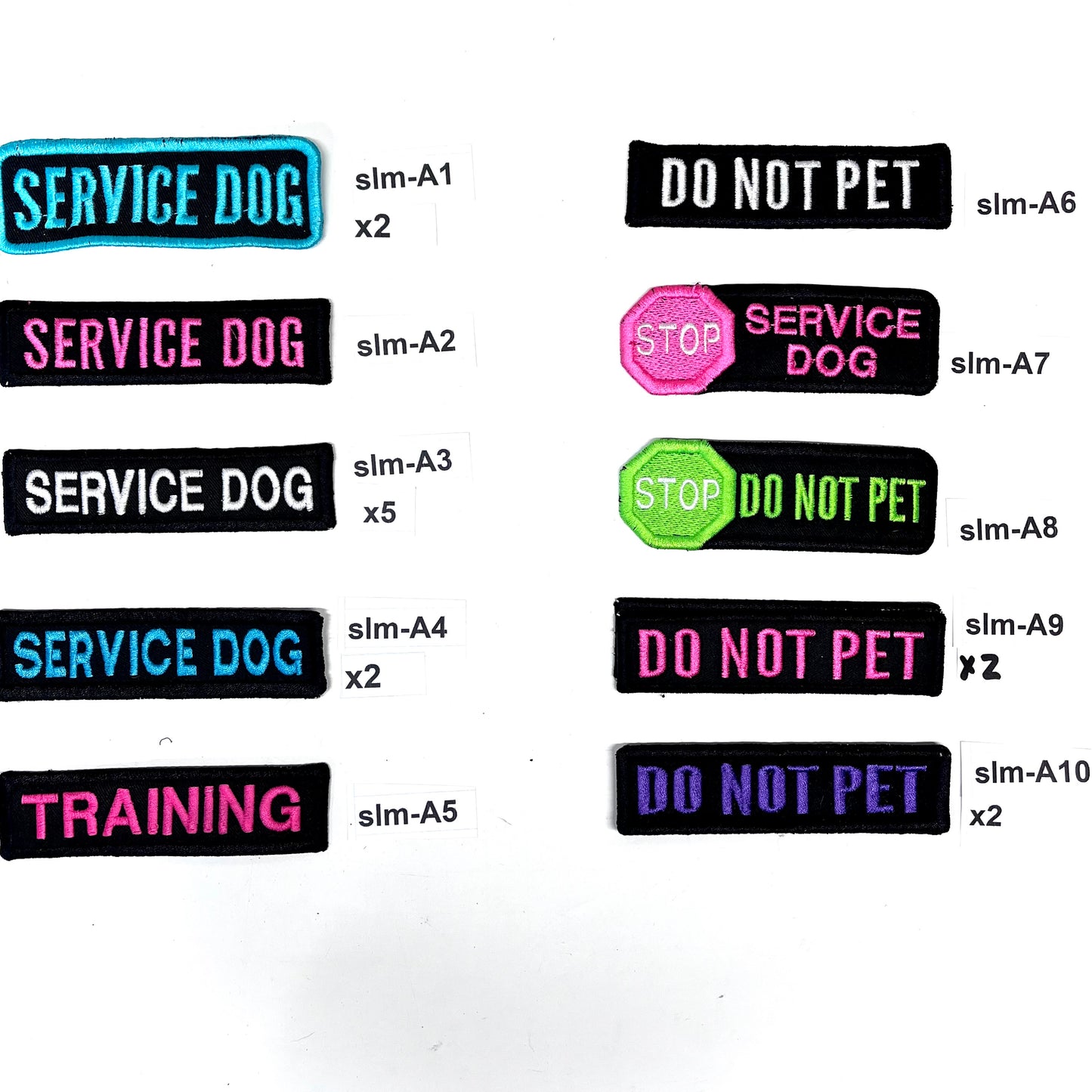 Clearance Rectangle Slim Patches