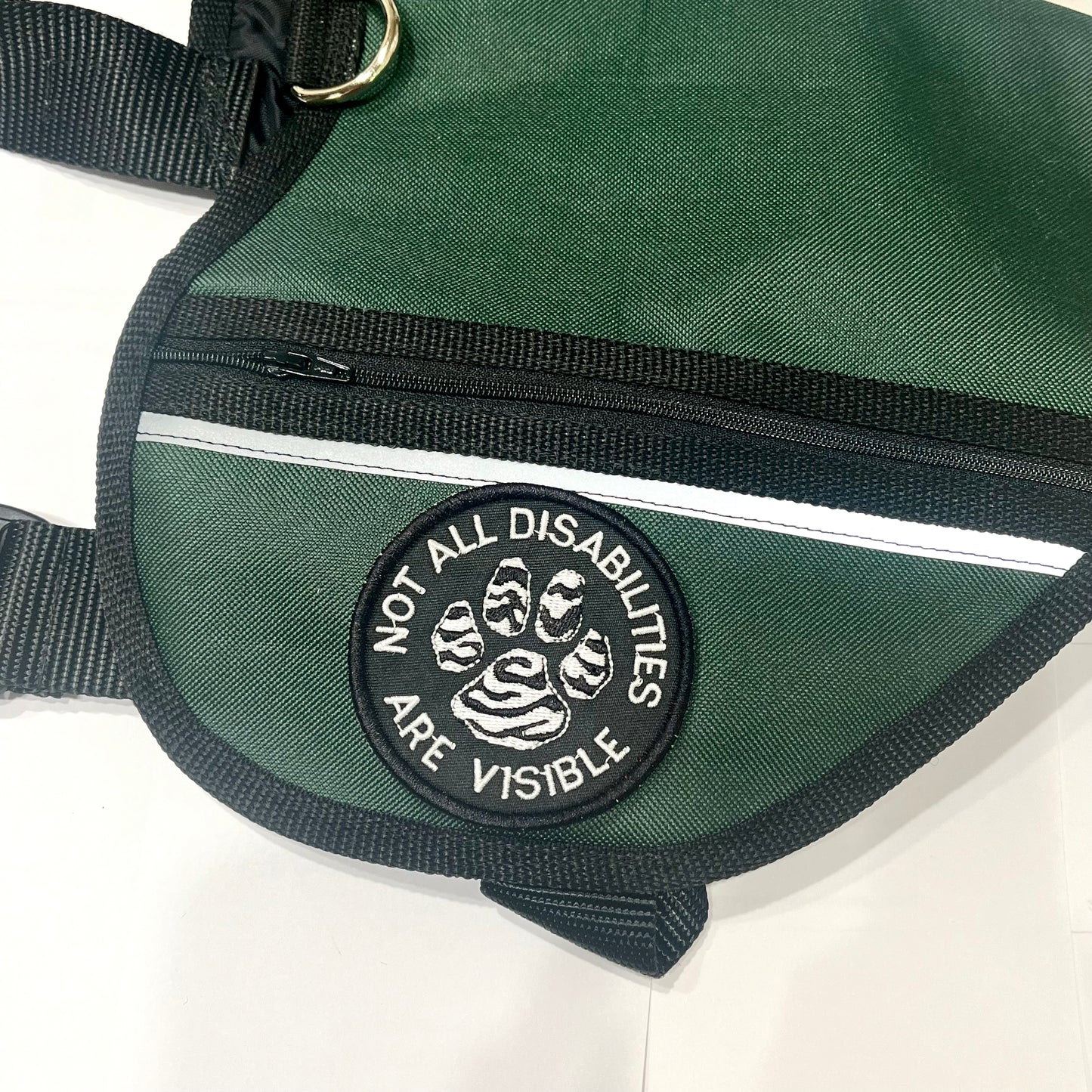 Ehlers-Danlos Syndrome (EDS) Zebra Paw Patch - 3"