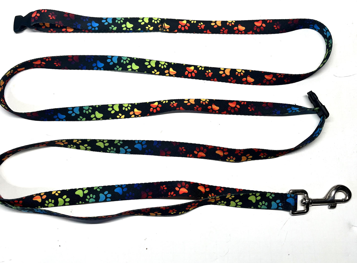 Hands Free Adjustable Dog Leash - Rainbow Paws