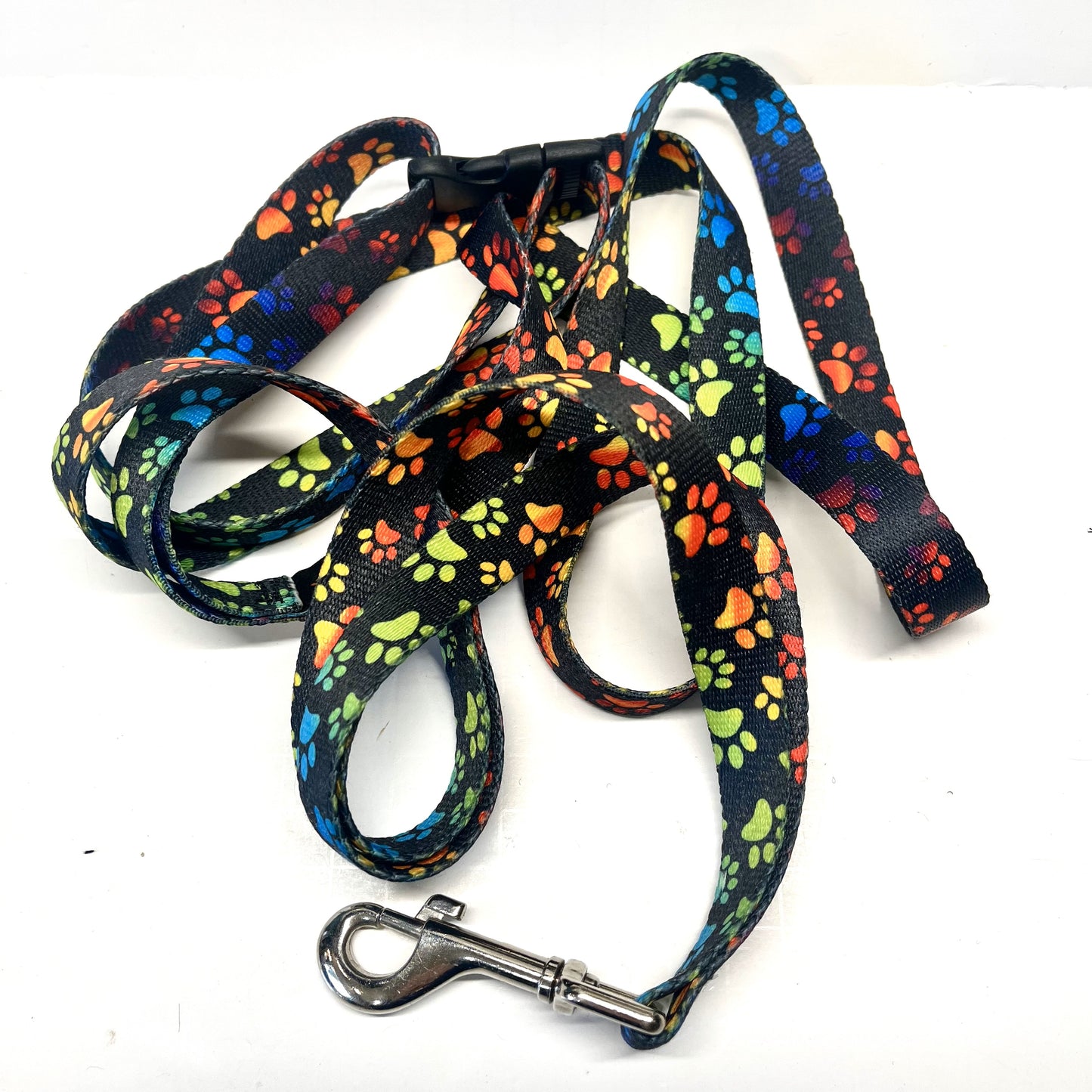 Hands Free Adjustable Dog Leash - Rainbow Paws