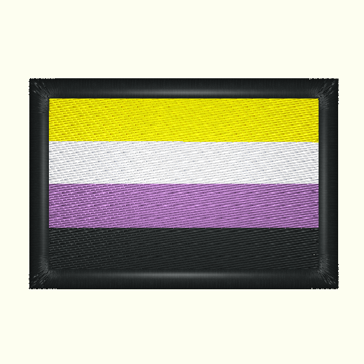 Rainbow Pride Flag Embroidered Patch