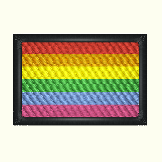 Rainbow Pride Flag Embroidered Patch
