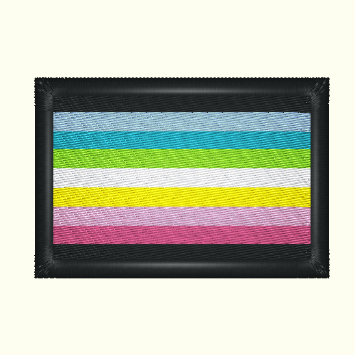 Rainbow Pride Flag Embroidered Patch