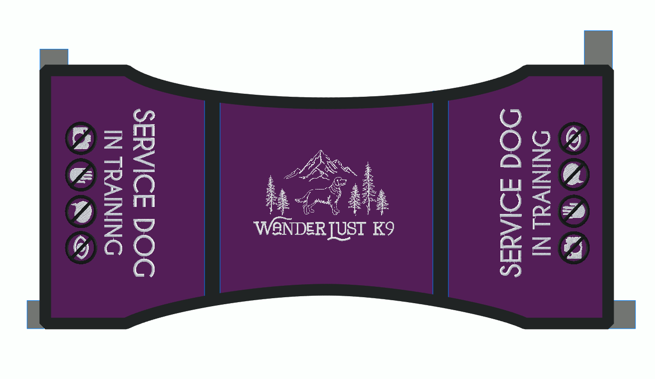 Custom Sun Dog Cape Vest Order for Ani #2