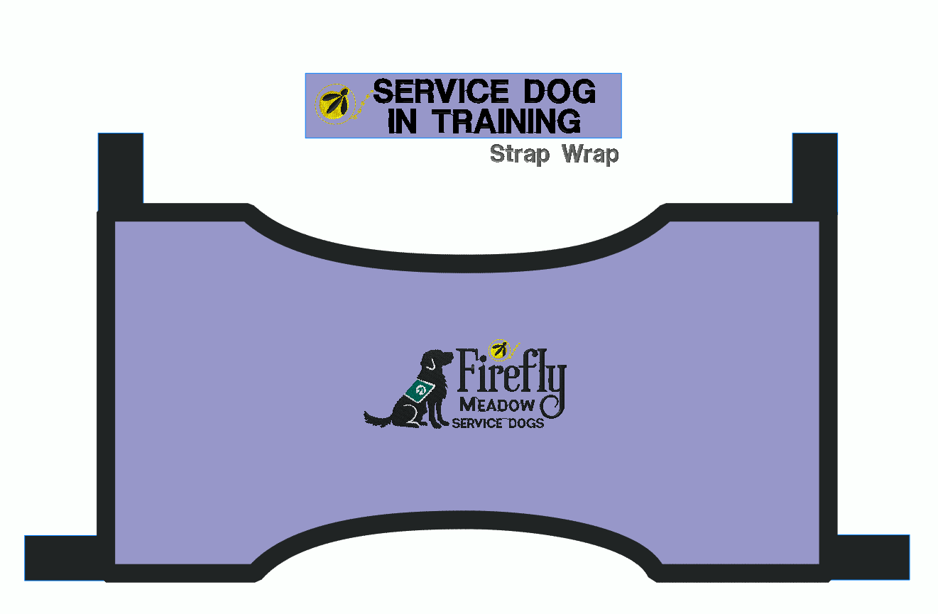Company Vest for Firefly Meadow Service Dogs