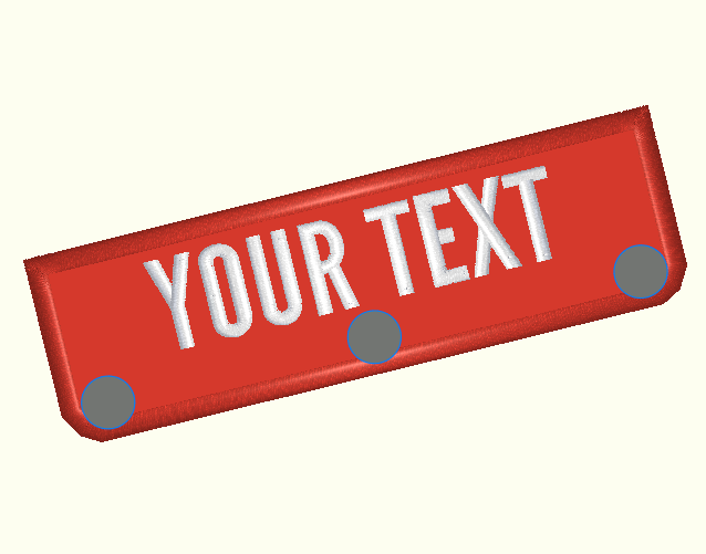 Double Sided Snap Wrap for 1" Dog Leash - Red