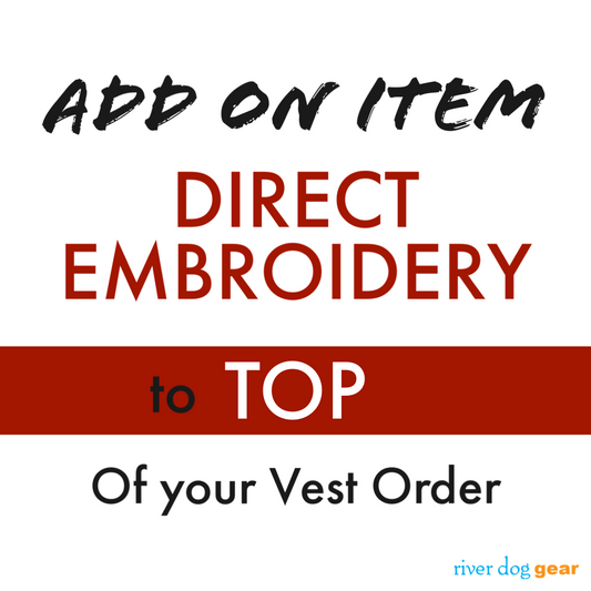 Add On Direct Embroidery to TOP