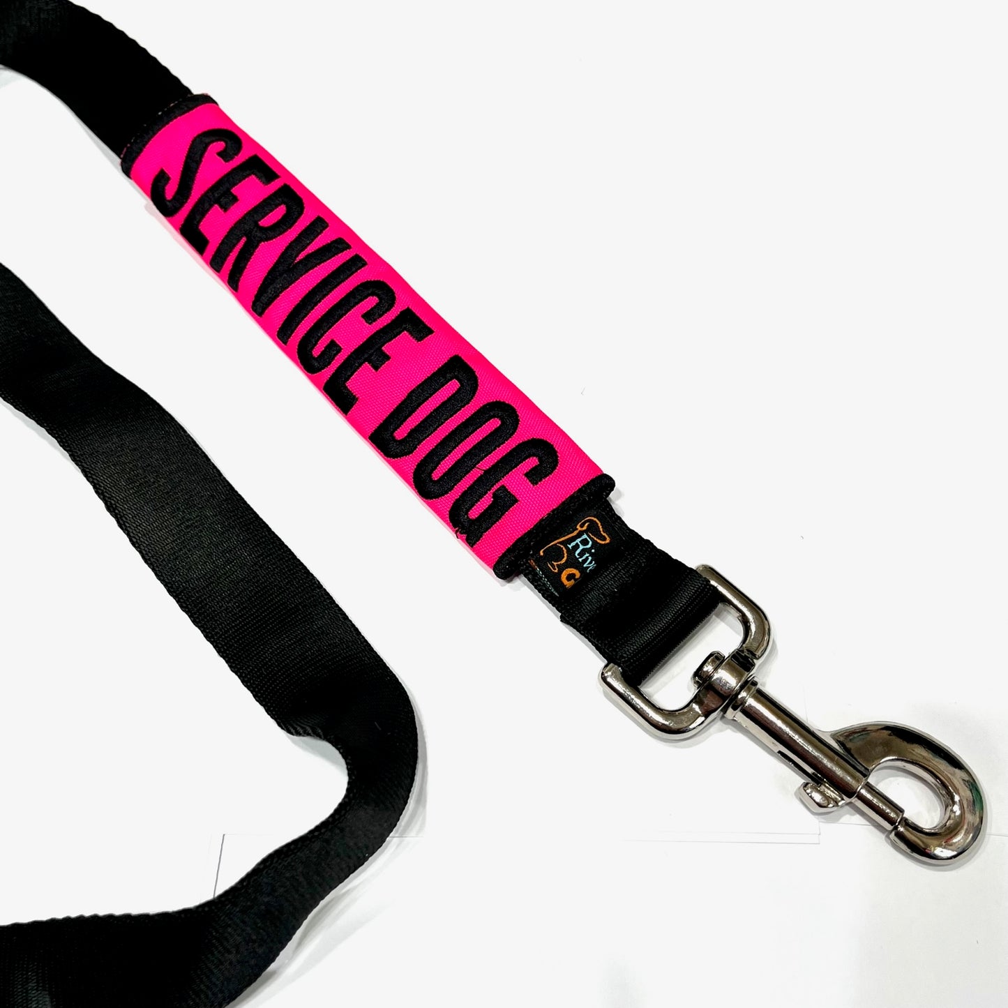 Neon Dog Leash Wrap Sleeves High Visibility