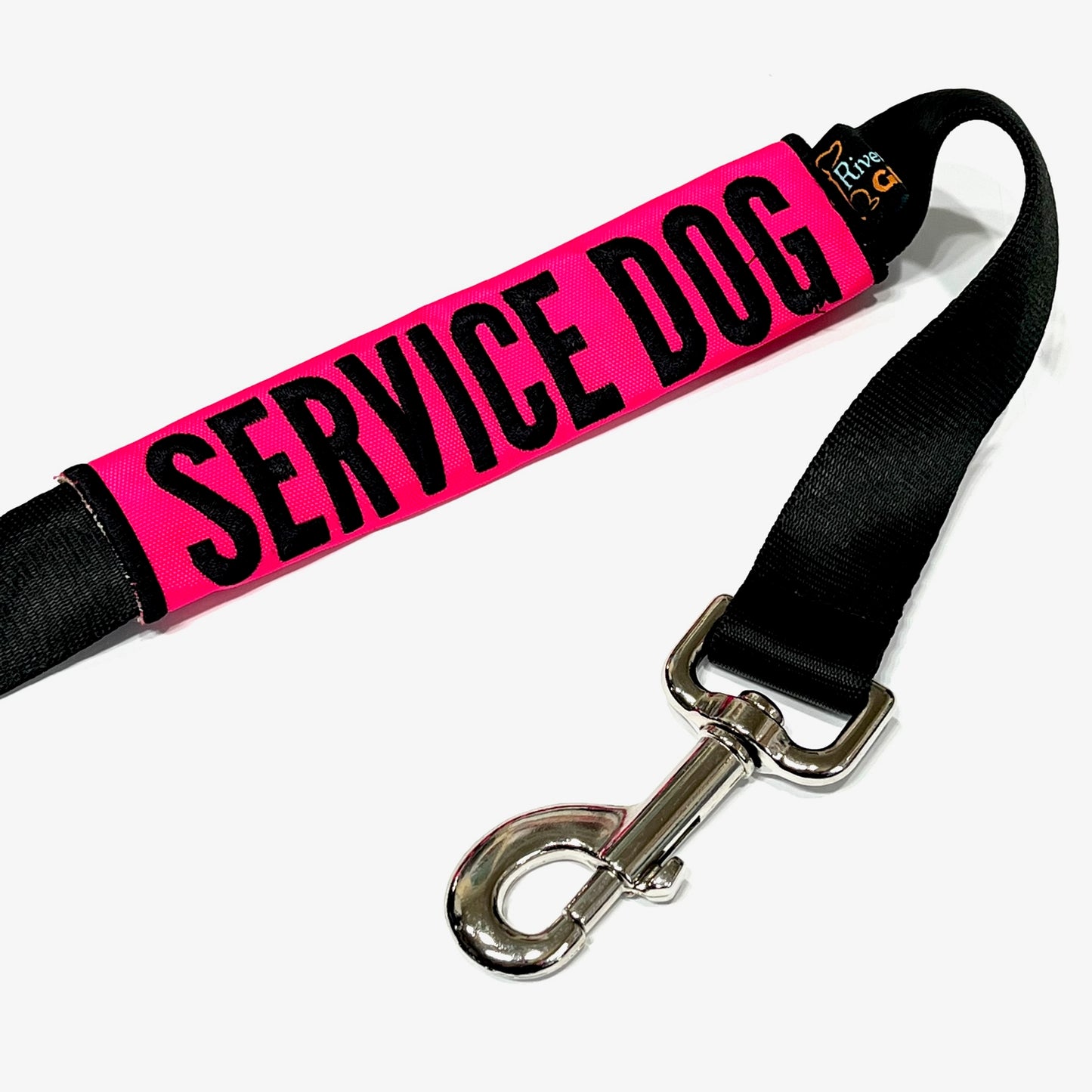 Neon Dog Leash Wrap Sleeves High Visibility