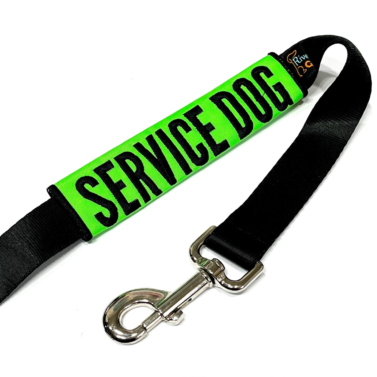 Neon Dog Leash Wrap Sleeves High Visibility