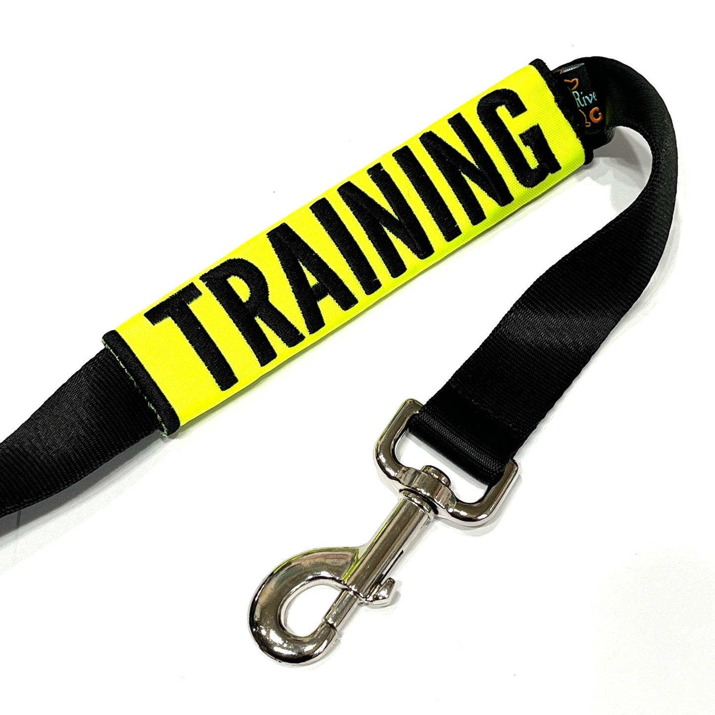 Neon Dog Leash Wrap Sleeves High Visibility