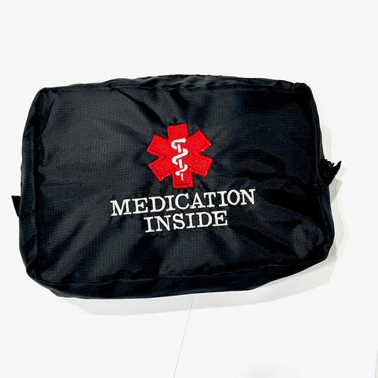 Medicine Bag with Custom Embroidery