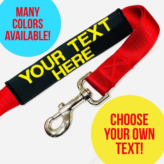 Strap Wraps 1.5" Wide Customize your Own Text