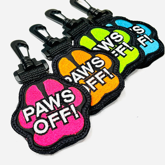 PAWS OFF! 3” Patch Tab Clip