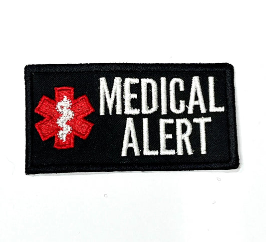 ASCLEPIUS "Medical Alert" 2"x4" Patch