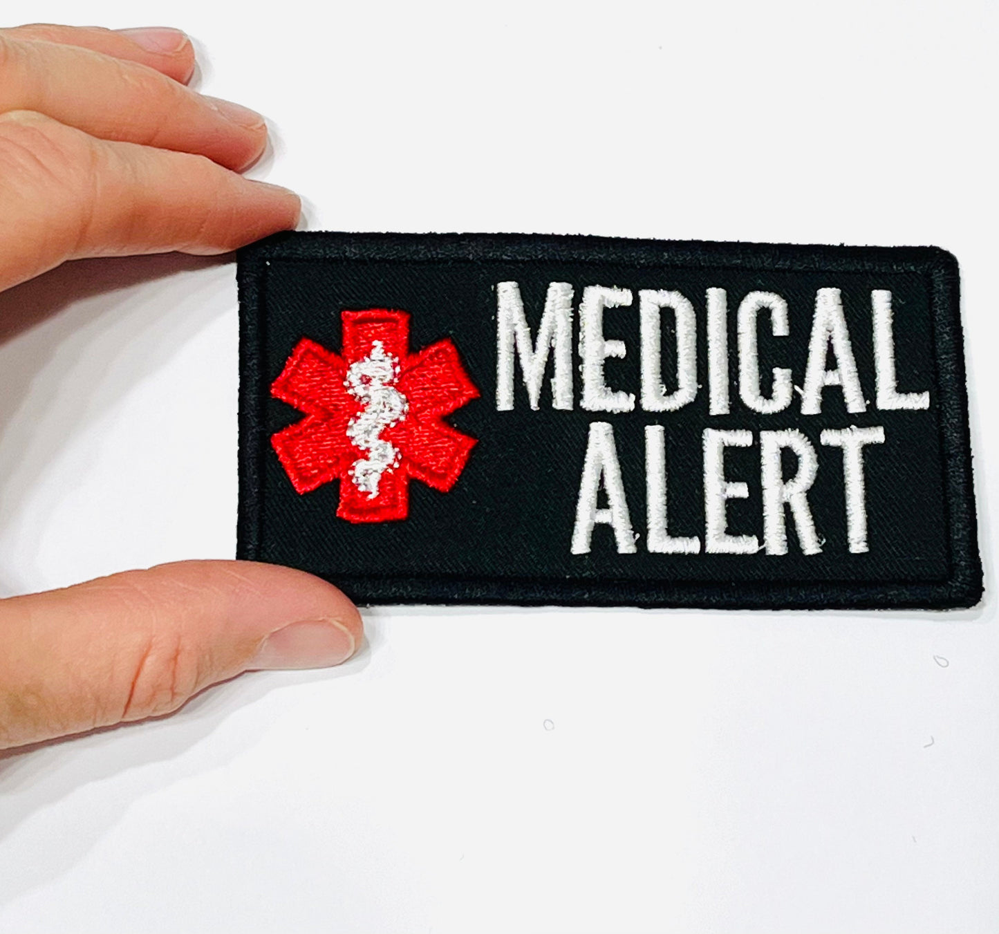 ASCLEPIUS "Medical Alert" 2"x4" Patch