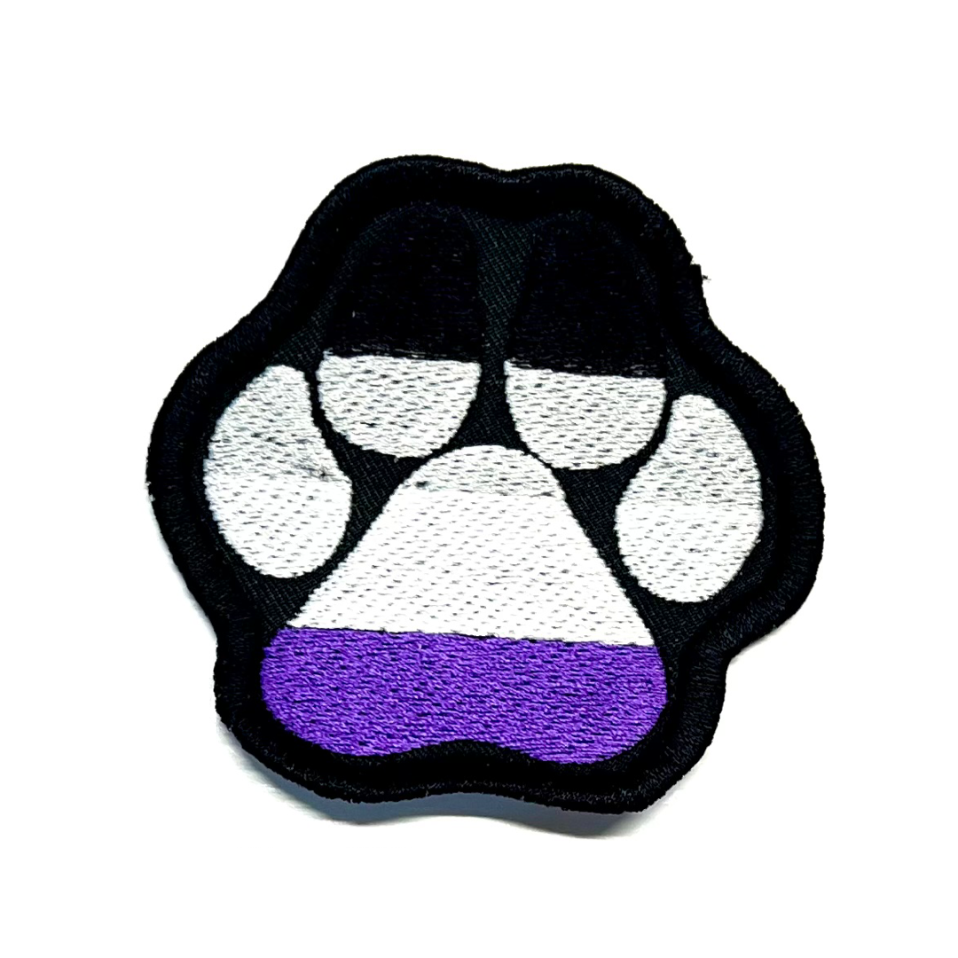 Rainbow Paw Pride Patch - LGBTQIA+