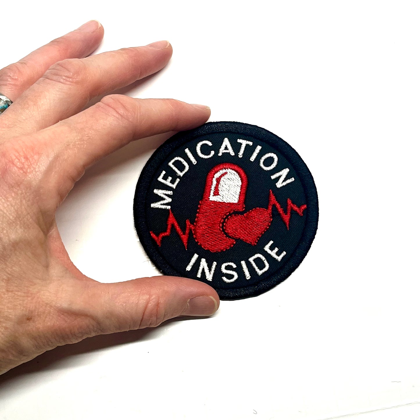 Pill Heartbeat Medication Meds Inside Patch