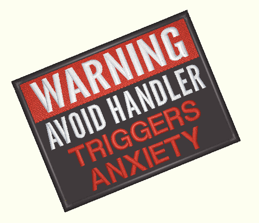 Warning, Avoid Handler: Custom Anxiety Awareness Patch