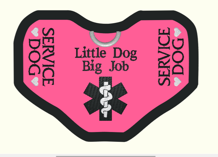 Custom Teacup Dog Vest Order for Olivia River Dog Gear