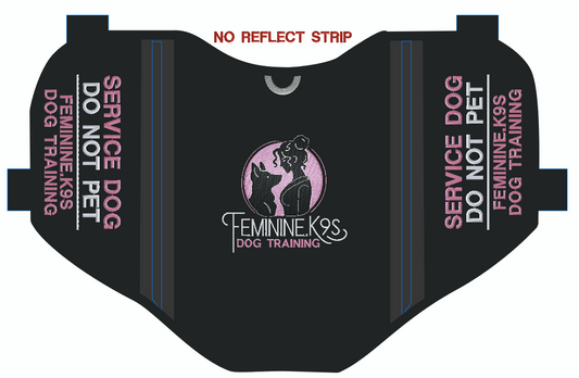 Custom Sun Dog Cape Vest Order for Asia Lynn