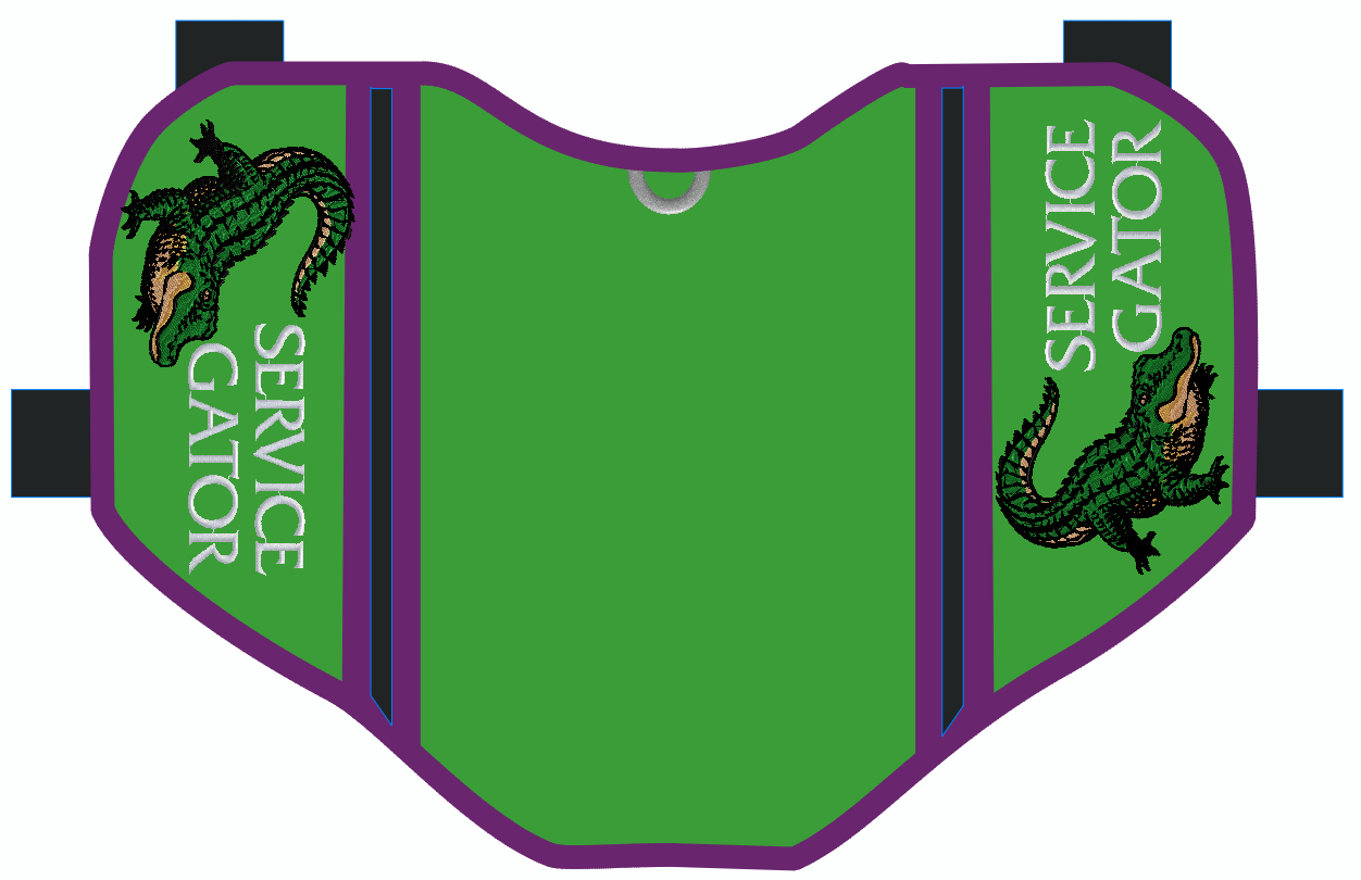 Custom Service Dog Pocket Vest Order for Jordie