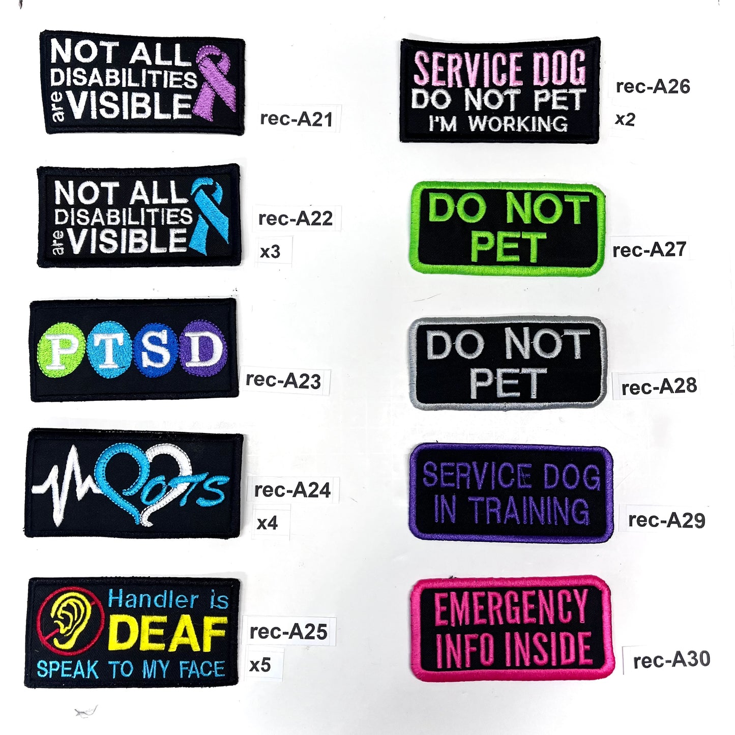 Clearance Rectangle Patches