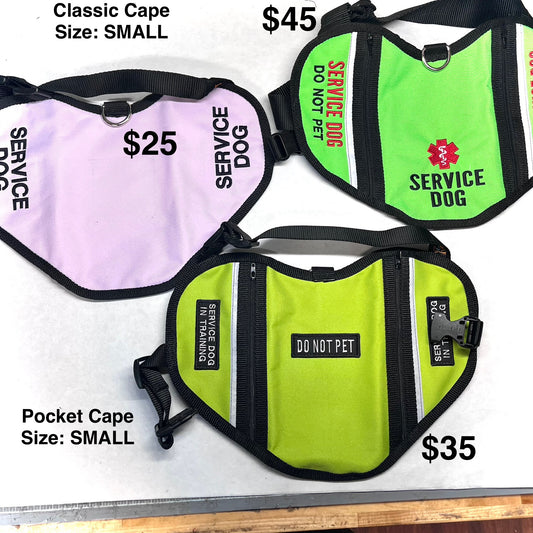 Clearance Premade Pocket Vests - Size SMALL