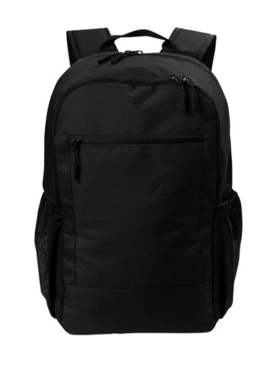 Backpack with Laptop and Side Pockets Custom Embroidered with Your Text/Logo