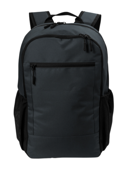 Backpack with Laptop and Side Pockets Custom Embroidered with Your Text/Logo