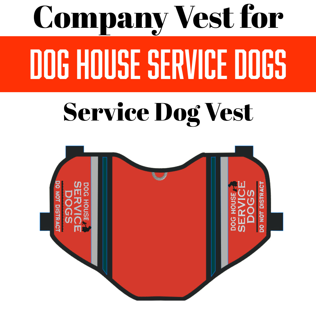 Dog House Service Dogs Company Vest