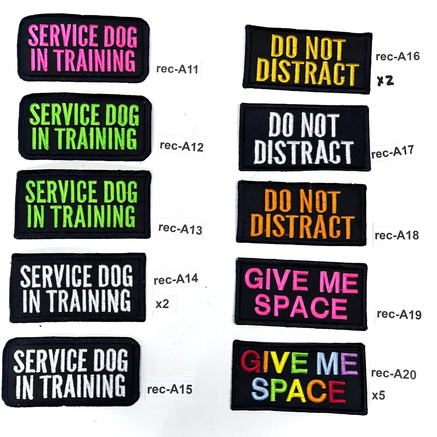 Clearance Rectangle Patches