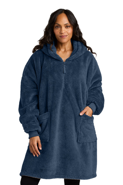 Design Your Own Embroidered Fleece Poncho