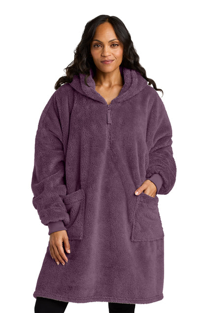 Design Your Own Embroidered Fleece Poncho
