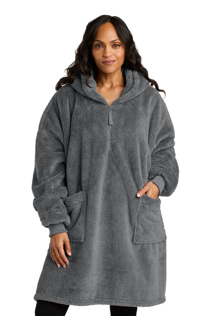 Design Your Own Embroidered Fleece Poncho