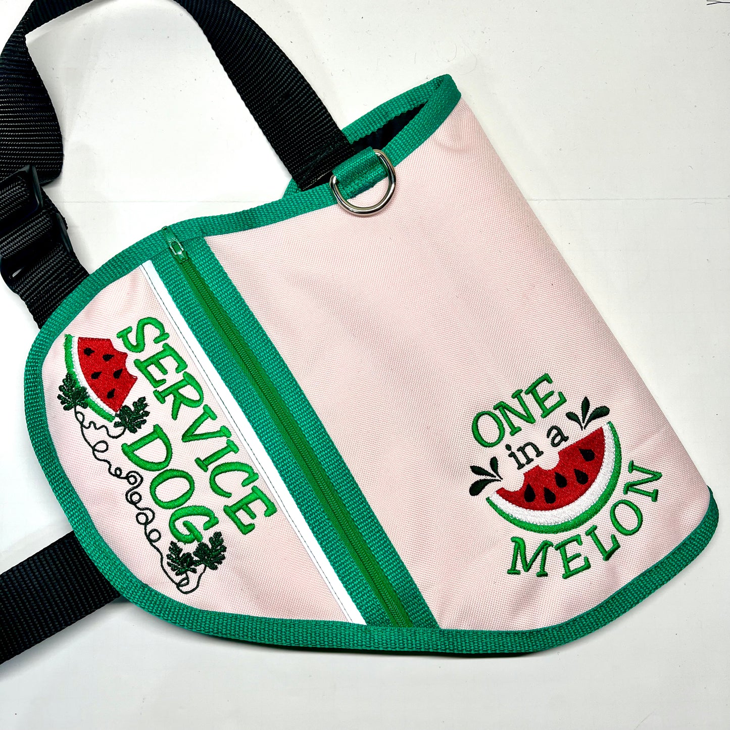 Watermelon Service Dog Pocket Vest