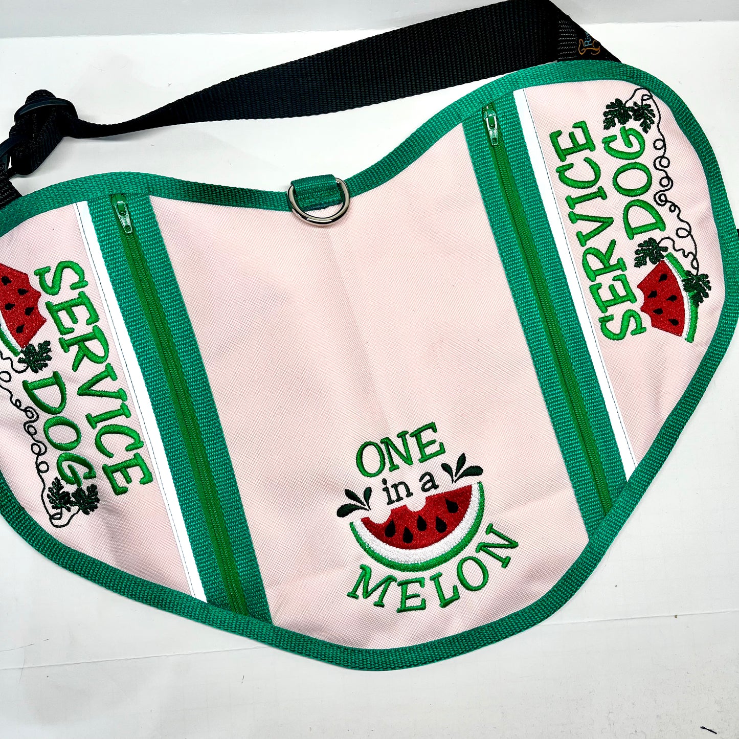 Watermelon Service Dog Pocket Vest