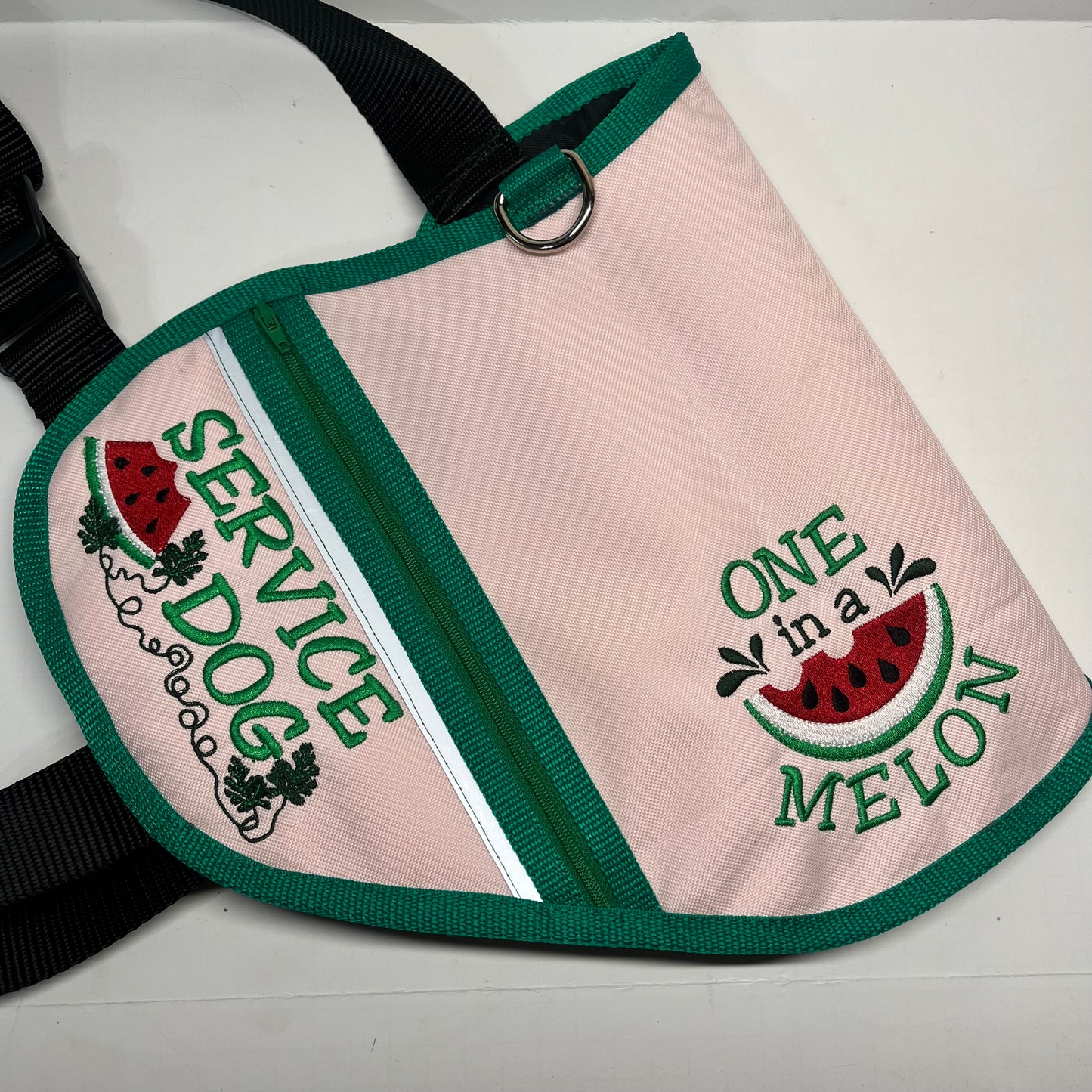 Watermelon Service Dog Pocket Vest