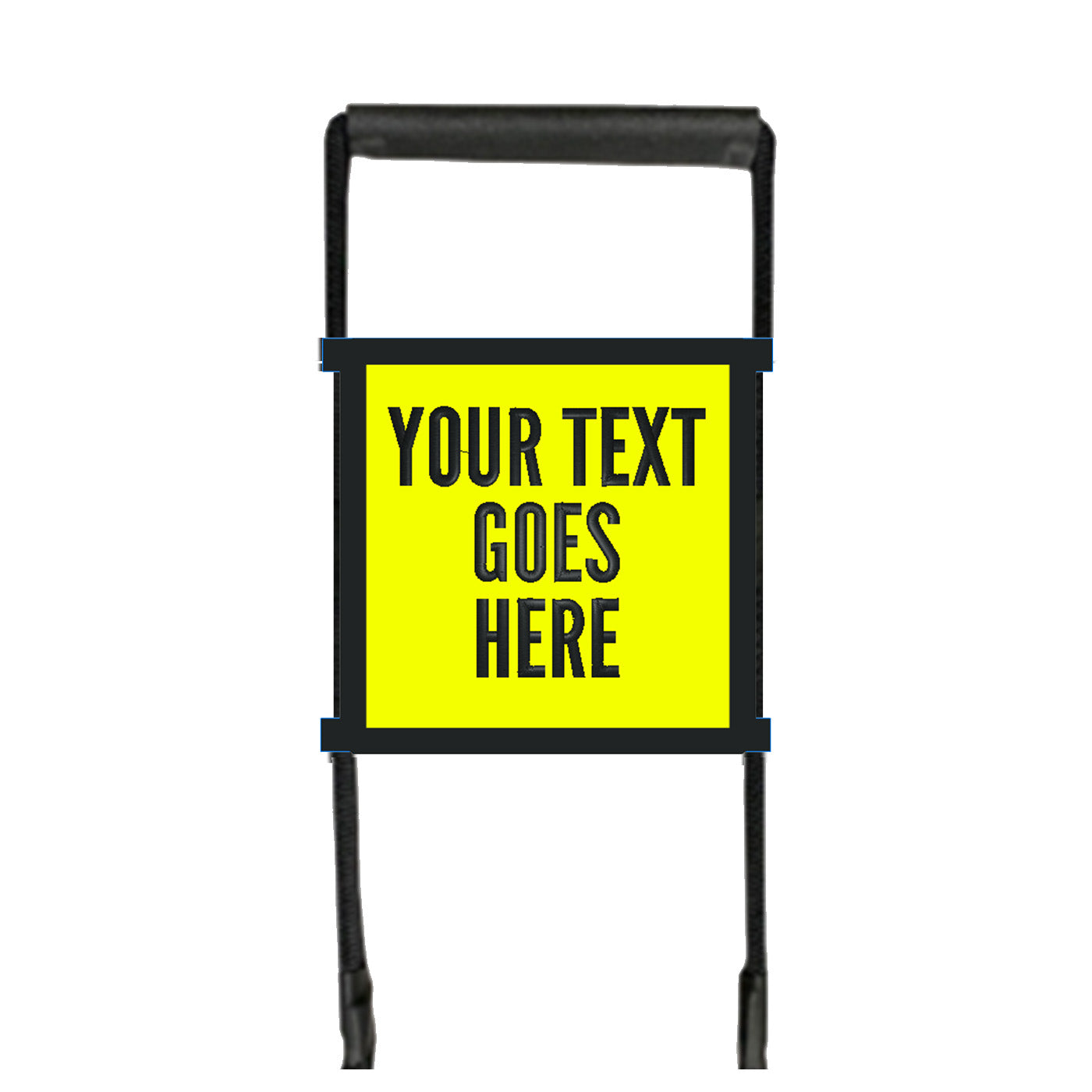 Guide Dog Harness Handle Wrap Sign Customize Your Text