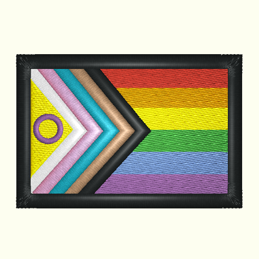 Rainbow Pride Flag Embroidered Patch